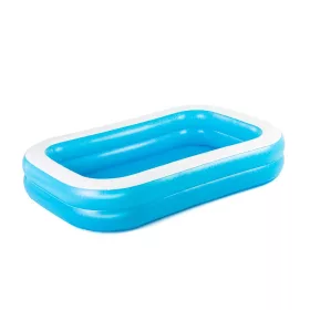   Gyermek felfújható medence Bestway család 262x175x51 cm kék