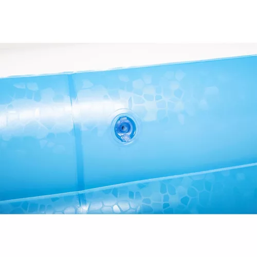 Gyermek felfújható medence Bestway család 262x175x51 cm kék