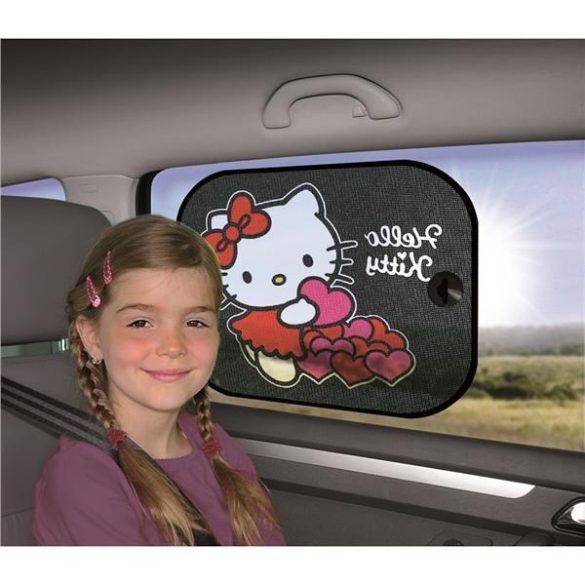 Árnyékoló autóba 2 darab Hello Kitty 2