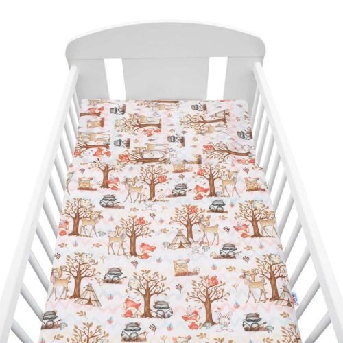 2-részes ágyneműhuzat New Baby 100/135 cm erdei történet