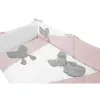 6-részes ágyneműhuzat Belisima Mouse 90/120 rózsaszín