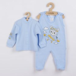 2-részes baba együttes New Baby Teddy pilot kék