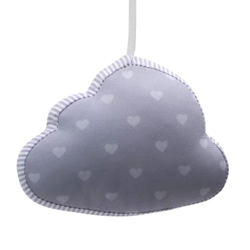 Gyermek rezgő hintaszék NEW BABY TEDDY PLUS Gray