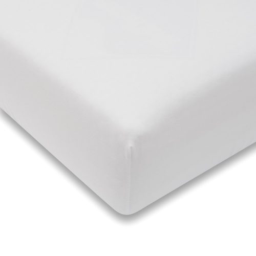 Jersey lepedő kiságyba New Baby 120x60 fehér