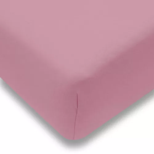 Jersey lepedő kiságyba New Baby 120x60 rózsaszín