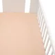 Jersey lepedő kiságyba New Baby 120x60 bézs