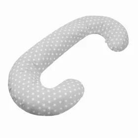  Univerzális szoptatós párna C alakú New Baby Csillag szürke