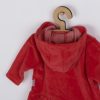 Plüss kapucnis pulóver New Baby Baby piros