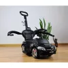 Bébitaxi tolókarral Mercedes Benz AMG C63 Coupe Milly Mally black