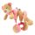 Spirálos játék kiságyra Baby Mix maci rózsaszín