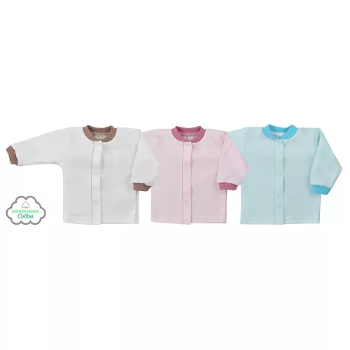 Baba BIO kabátka Koala Erdei Barát rózsaszín