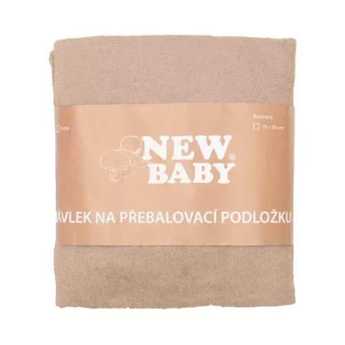 Huzat pelenkázó lapra New Baby 50x70 bézs