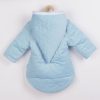 Téli baba kabát sapkával Nicol Kids Winter kék