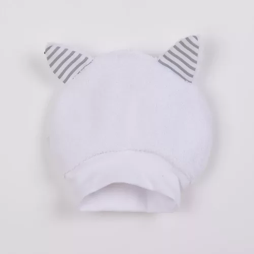 Luxus baba téli sapka fülekkel New Baby Snowy collection