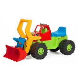 Gyerek kotró és rakodó jármű BAYO 74 cm zöld