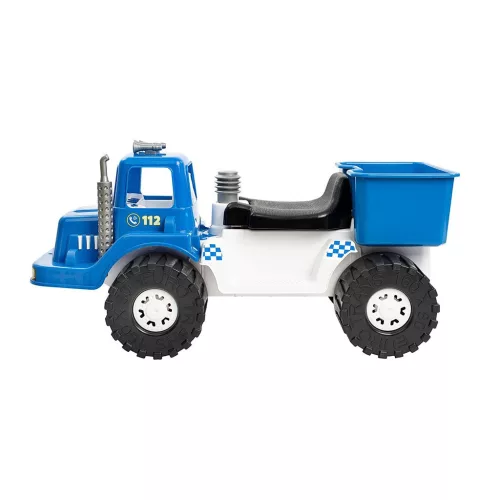 Gyermek rendőrségi bébitaxi BAYO POLICE 70 cm kék