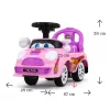 Gyermek lábbal hajtós kisautó Milly Mally JOY pastel pink