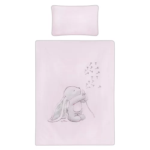 2-részes ágyneműhuzat Belisima ANDRE 90/120 rózsaszín