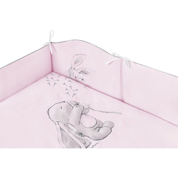 5-részes ágyneműhuzat Belisima ANDRE 90/120 rózsaszín