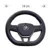 Bébitaxi tolókarral VOLKSWAGEN T-ROC Milly Mally piros