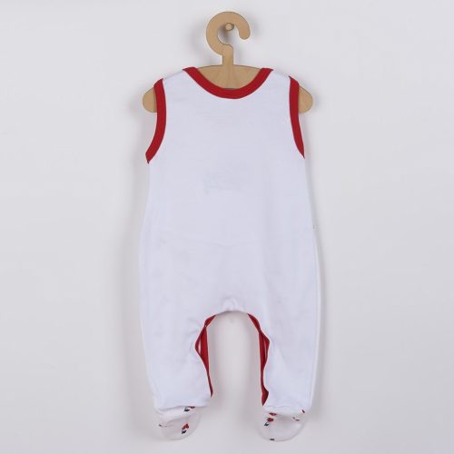 Baba pamut szabadidő rugdalózo New Baby Cherry