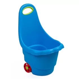   Gyerek többfunkciós húzós kocsi BAYO százszorszép 60 cm kék