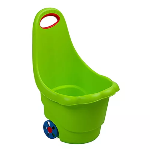 Gyerek többfunkciós húzós kocsi BAYO százszorszép 60 cm zöld
