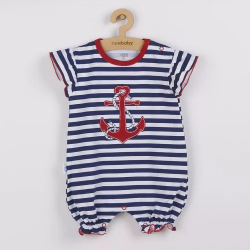 Lányos rövid ujjú body New Baby Marine