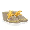 Baba tornacipő New Baby jeans mustard 0-3 h