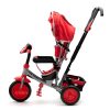 Gyerek háromkerekű bicikli  Baby Mix Lux Trike piros