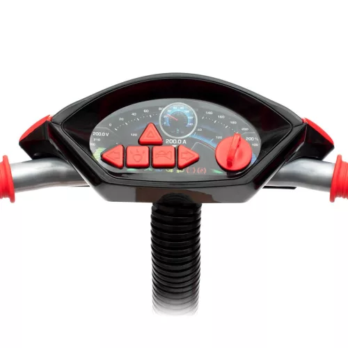 Gyerek háromkerekű bicikli  Baby Mix Lux Trike piros