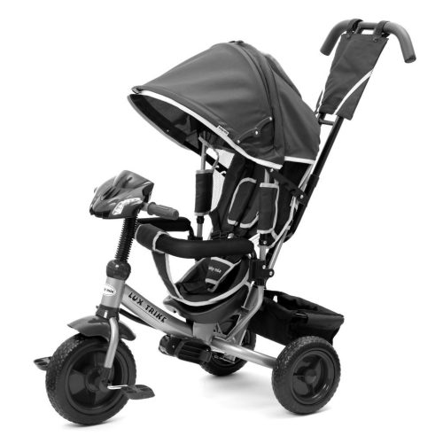 Gyerek háromkerekű bicikli  Baby Mix Lux Trike sötét szürke