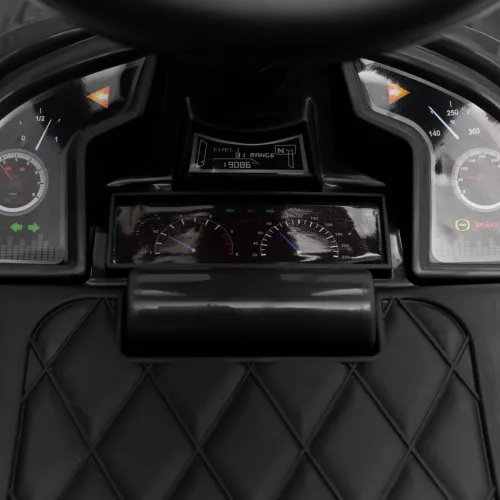 Zenélő bébitaxi Baby Mix RACER fekete