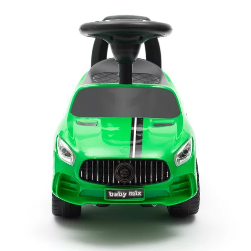 Zenélő bébitaxi Baby Mix RACER zöld