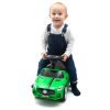 Zenélő bébitaxi Baby Mix RACER zöld