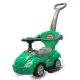 Bébitaxi tolókarral 3az1-ben Baby Mix Mega Car zöld