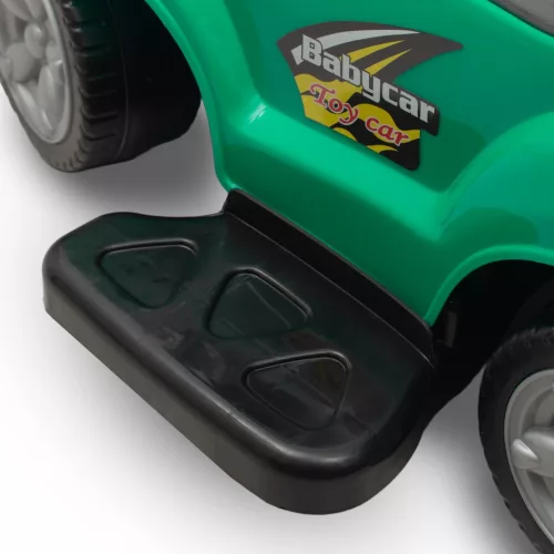 Bébitaxi tolókarral 3az1-ben Baby Mix Mega Car zöld