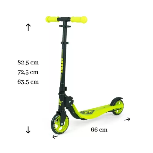 Gyerek roller Milly Mally Scooter Smart zöld
