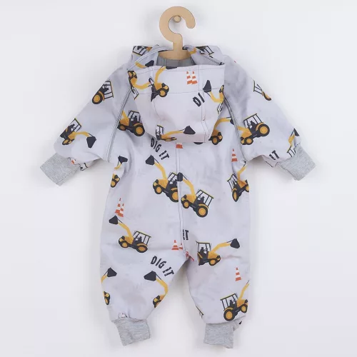 Softshell baba overál New Baby Kotrógép