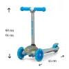 Gyerek roller Milly Mally Scooter Zapp grey