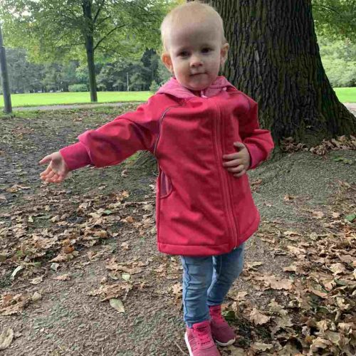 Softshell baba kabát New Baby rózsaszín