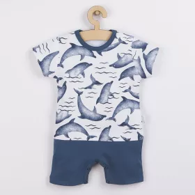 Baba pamut nyári kezeslábas Nicol Dolphin