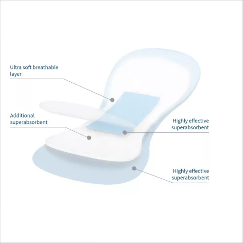 Eldobható egészségügyi betét NIGHT & DAY BabyOno 10 db-ot tartalmaz