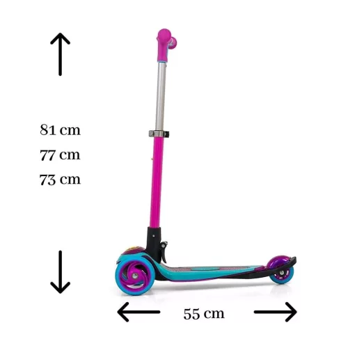 Gyerek roller Milly Mally Scooter Micmax Green