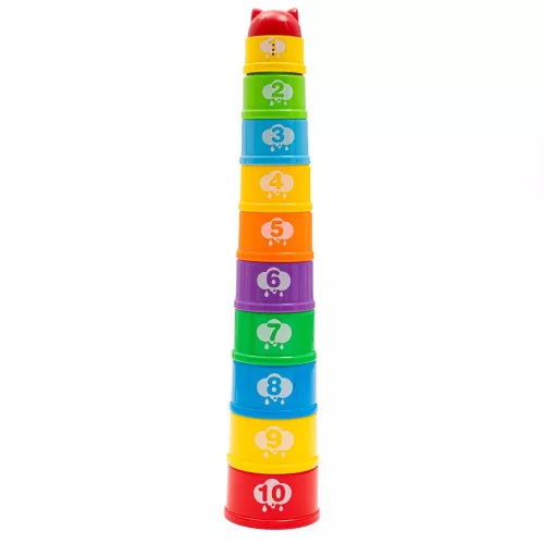 Oktató csészék dallammal Baby Mix