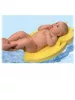 Hab alátét maxi New Baby BASIC piros medve
