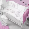 5-részes ágyneműhuzat Belisima Butterfly 100/135 szürke