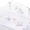 6-részes ágyneműhuzat Belisima Butterfly 100/135 szürke
