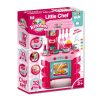 Gyermek konyha Little Chef Baby Mix rózsaszín 32 db