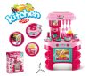 Gyermek konyha Little Chef Baby Mix rózsaszín 32 db